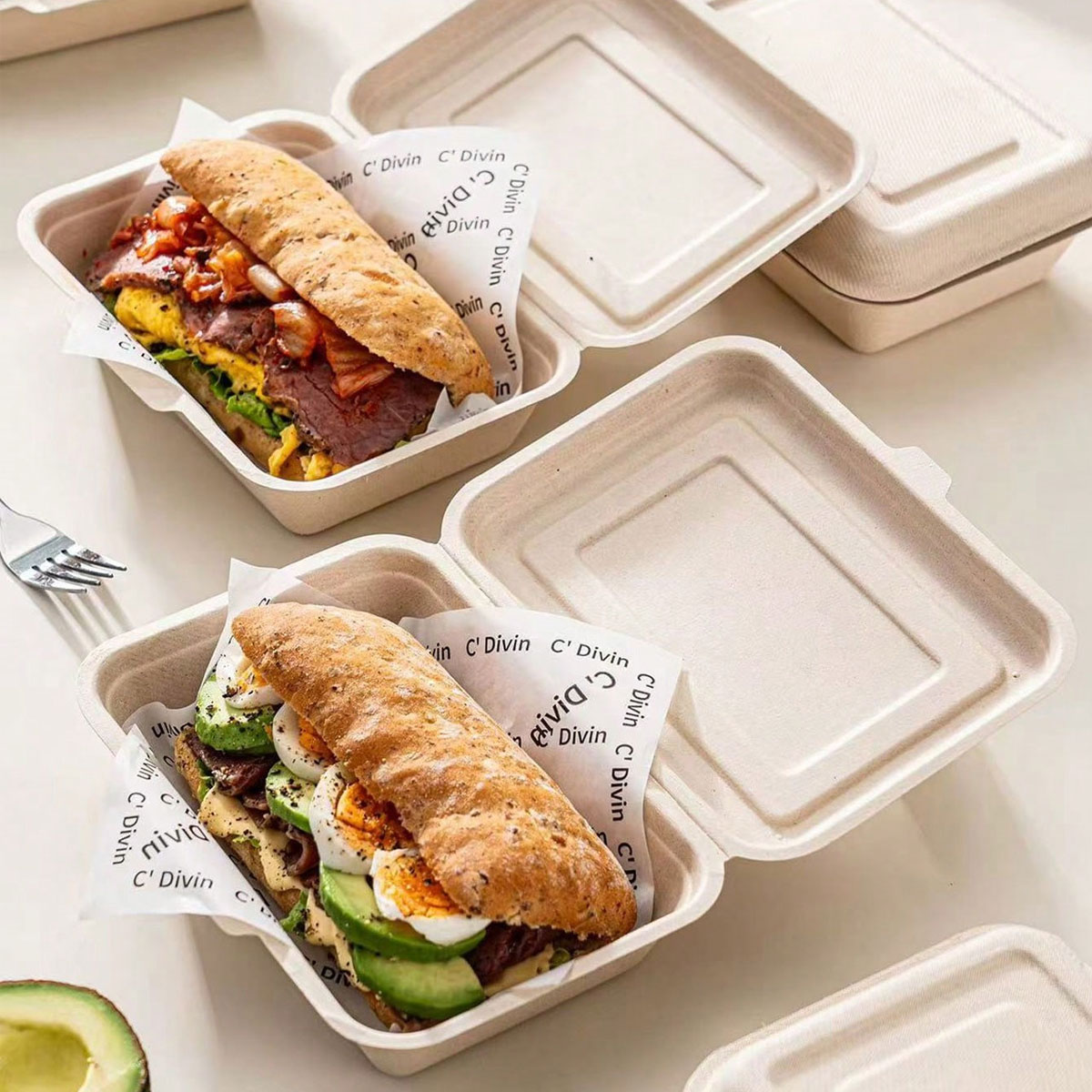 Scatola per chabatta, sandwich - Meal Prep Bowl recensione e prezzo
